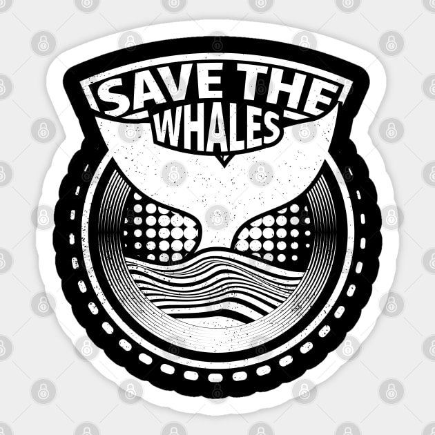 Save The Whales Sticker by mansour